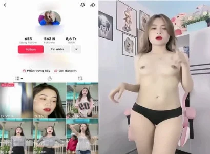 Anh chơi em Tiktoker da trắng ngon hết mức